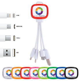 Family Light Up 3 in 1 Cables
